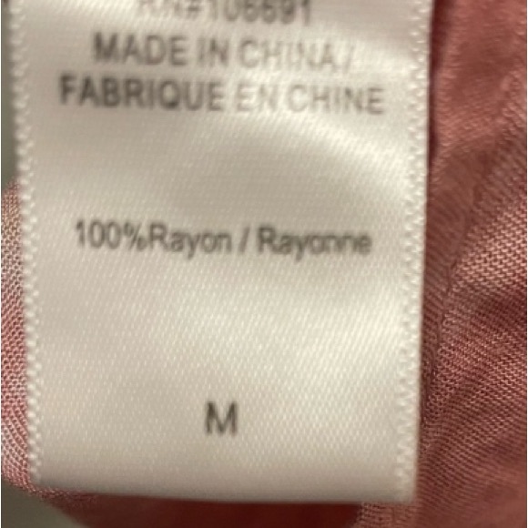 NWT Young Fabulous & Broke tie dye loose top. Size Medium. Great Condition - Picture 5 of 7